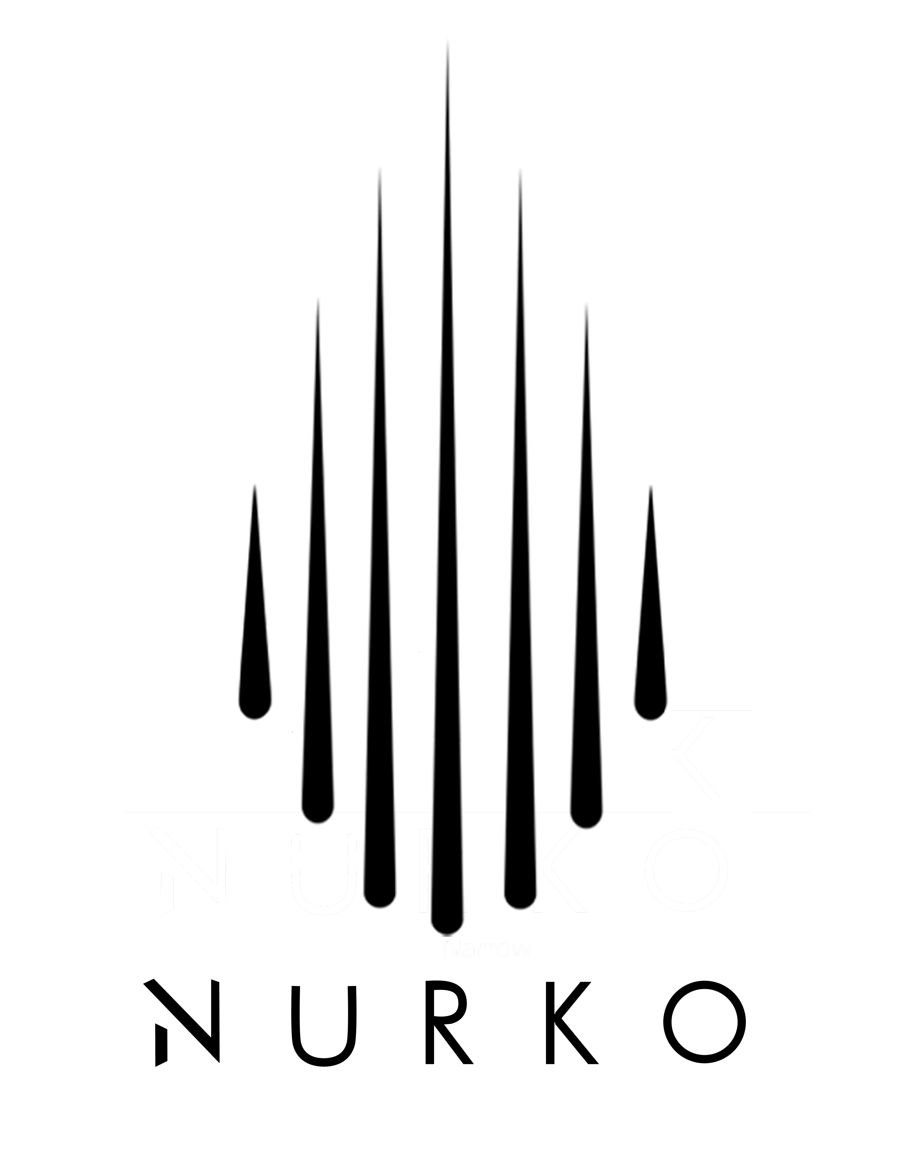 Nurko Vinyl Sticker (White)